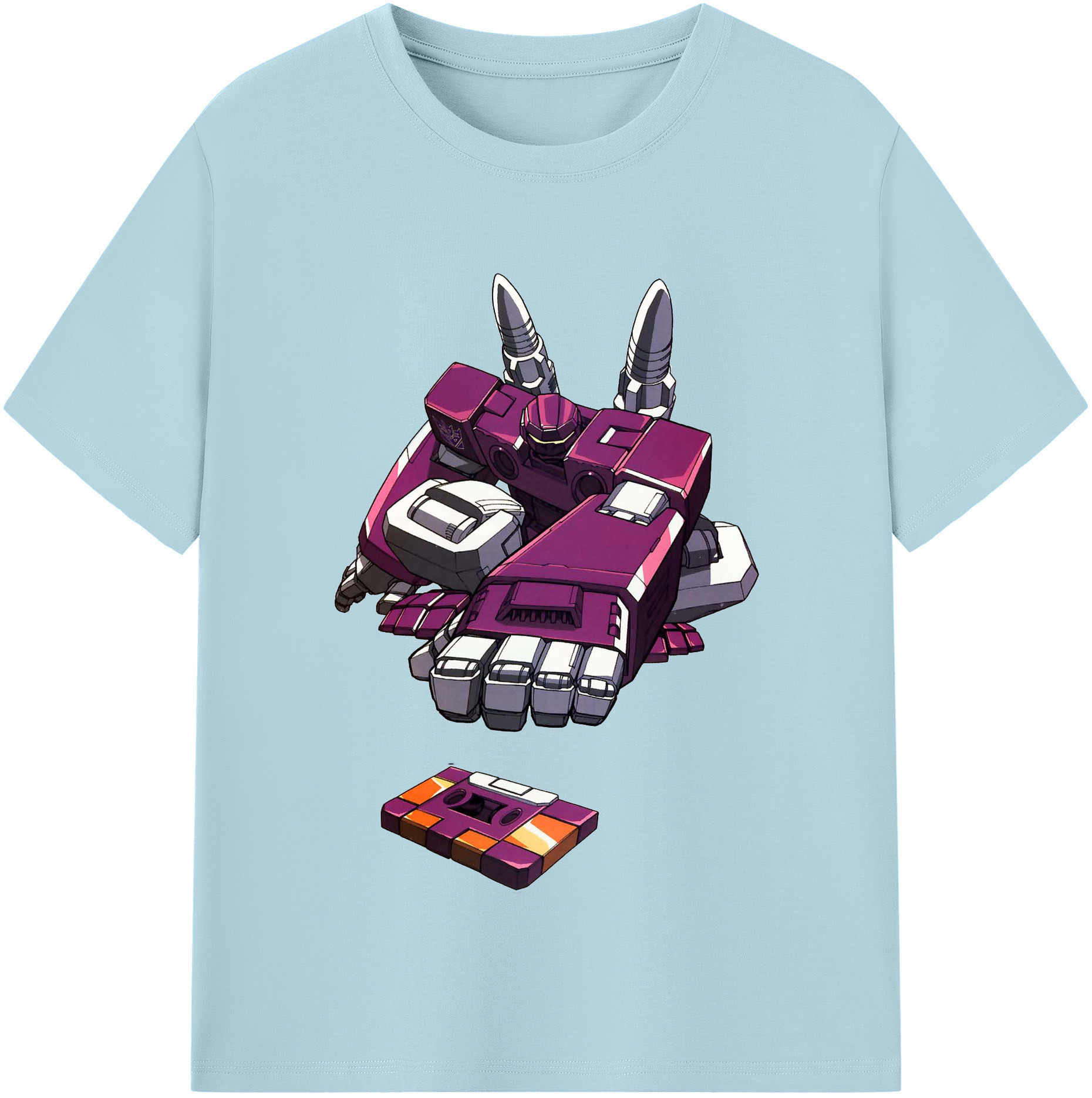 （画像用）  綿100％半袖Tシャツ（フロントプリント）